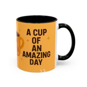 Coffee Mug — "A Cup of an Amazing Day" Cute Puppy Morning Mug