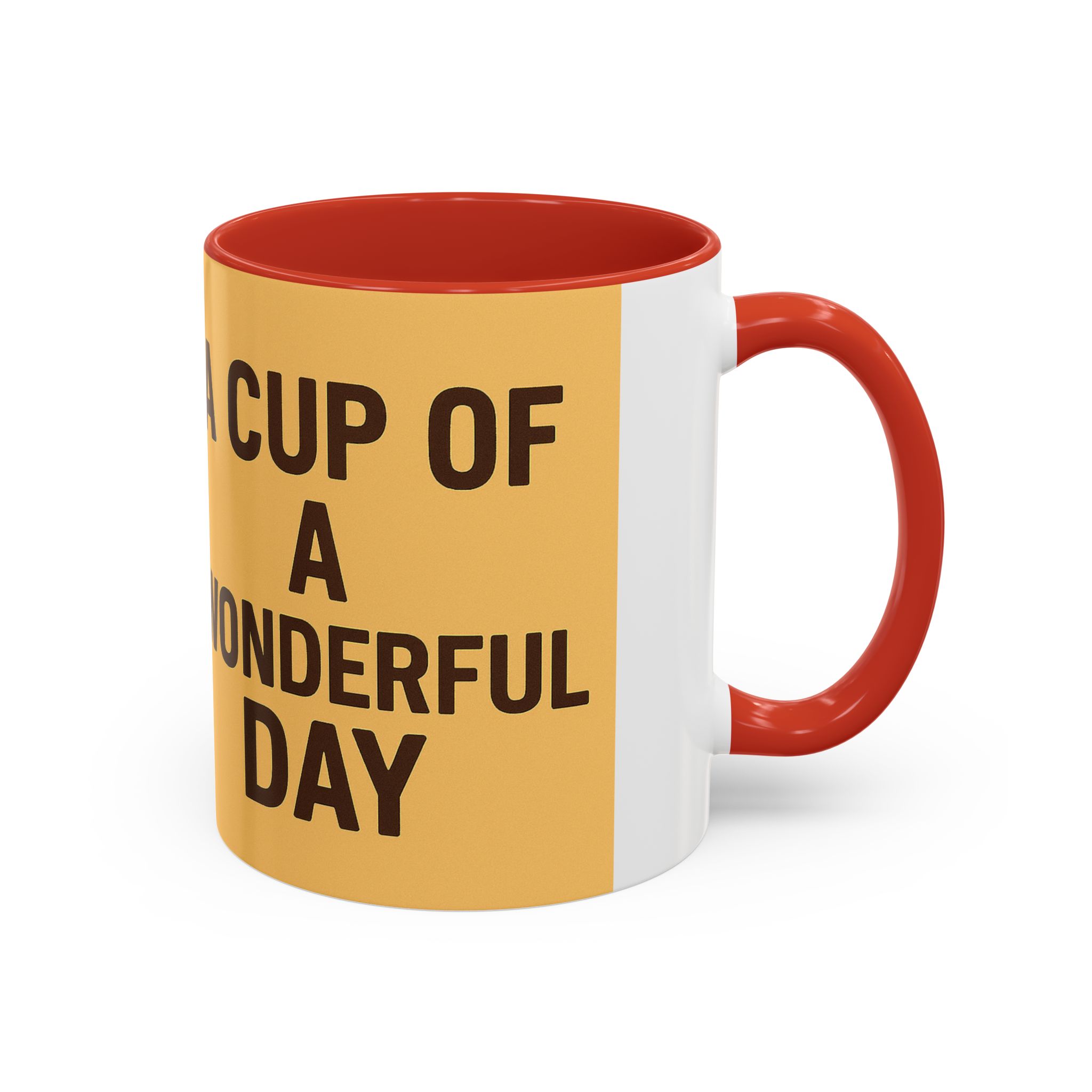 Coffee Mug — "A Cup of Sunshine, A Wonderful Day" Ceramic Accent Mug (11/15oz) - Image 17