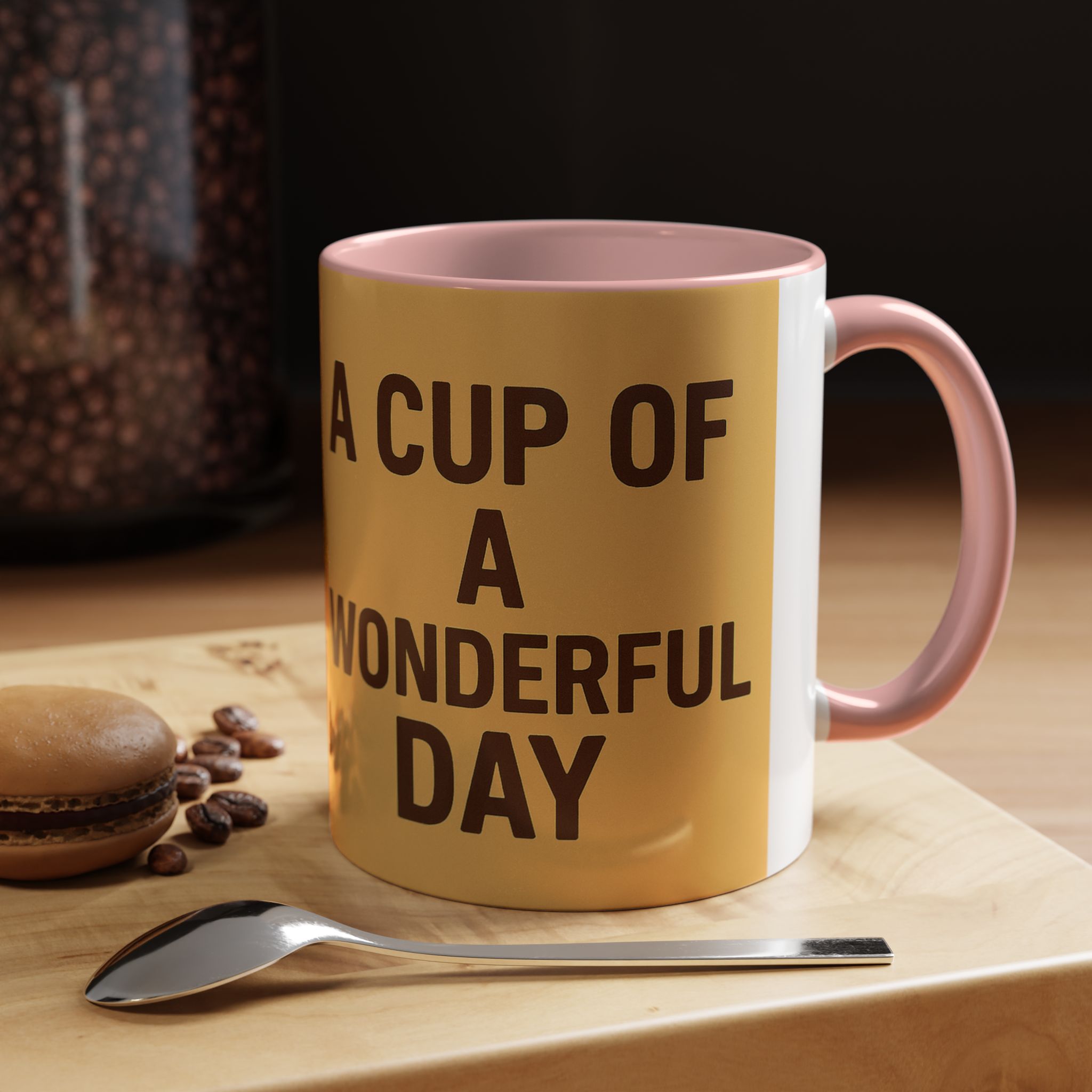 Coffee Mug — "A Cup of Sunshine, A Wonderful Day" Ceramic Accent Mug (11/15oz) - Image 15