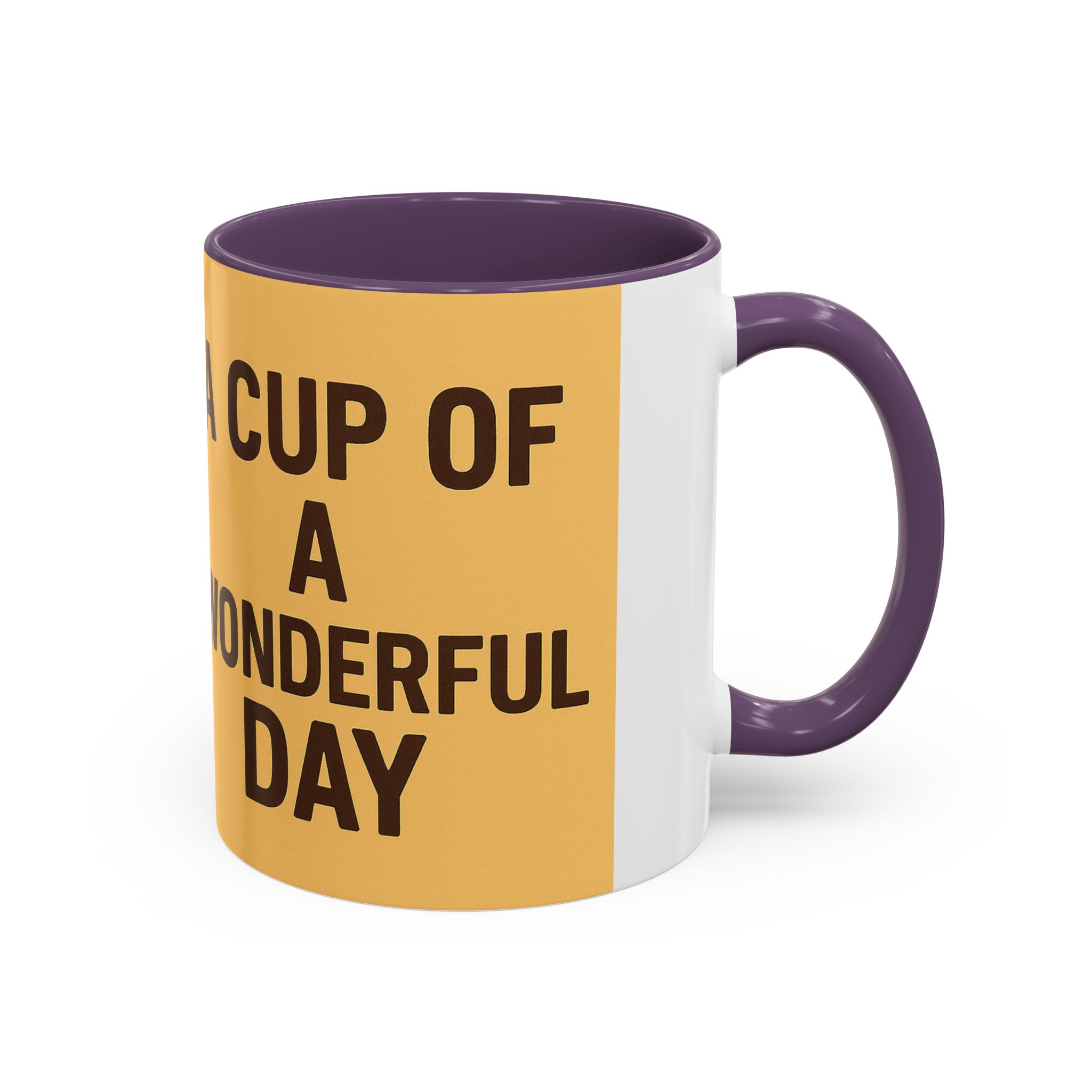 Coffee Mug — "A Cup of Sunshine, A Wonderful Day" Ceramic Accent Mug (11/15oz) - Image 39