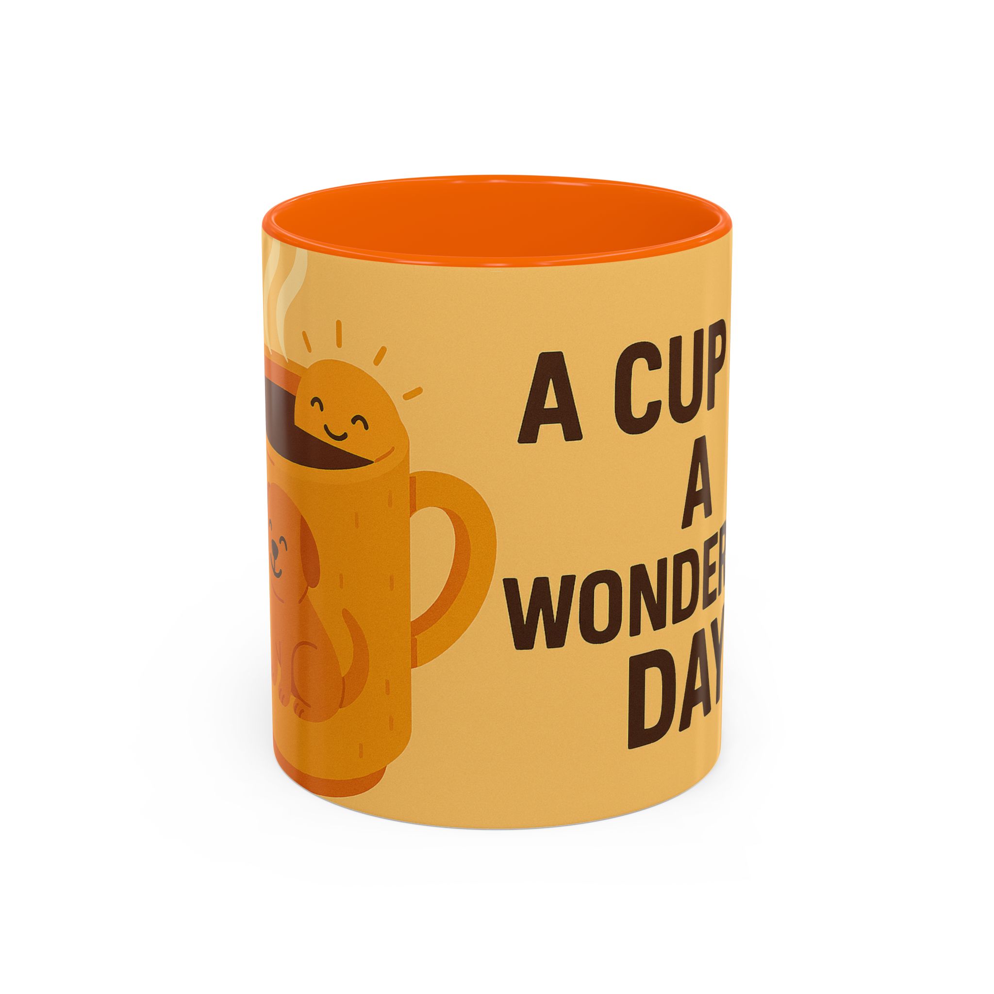 Coffee Mug — "A Cup of Sunshine, A Wonderful Day" Ceramic Accent Mug (11/15oz) - Image 26