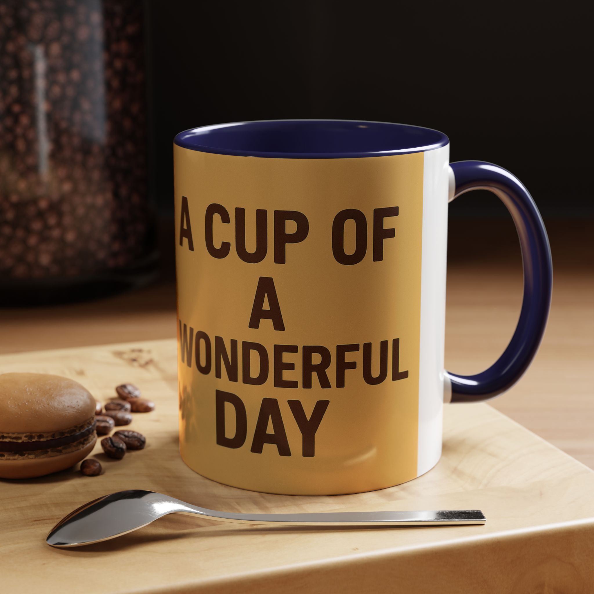Coffee Mug — "A Cup of Sunshine, A Wonderful Day" Ceramic Accent Mug (11/15oz) - Image 10