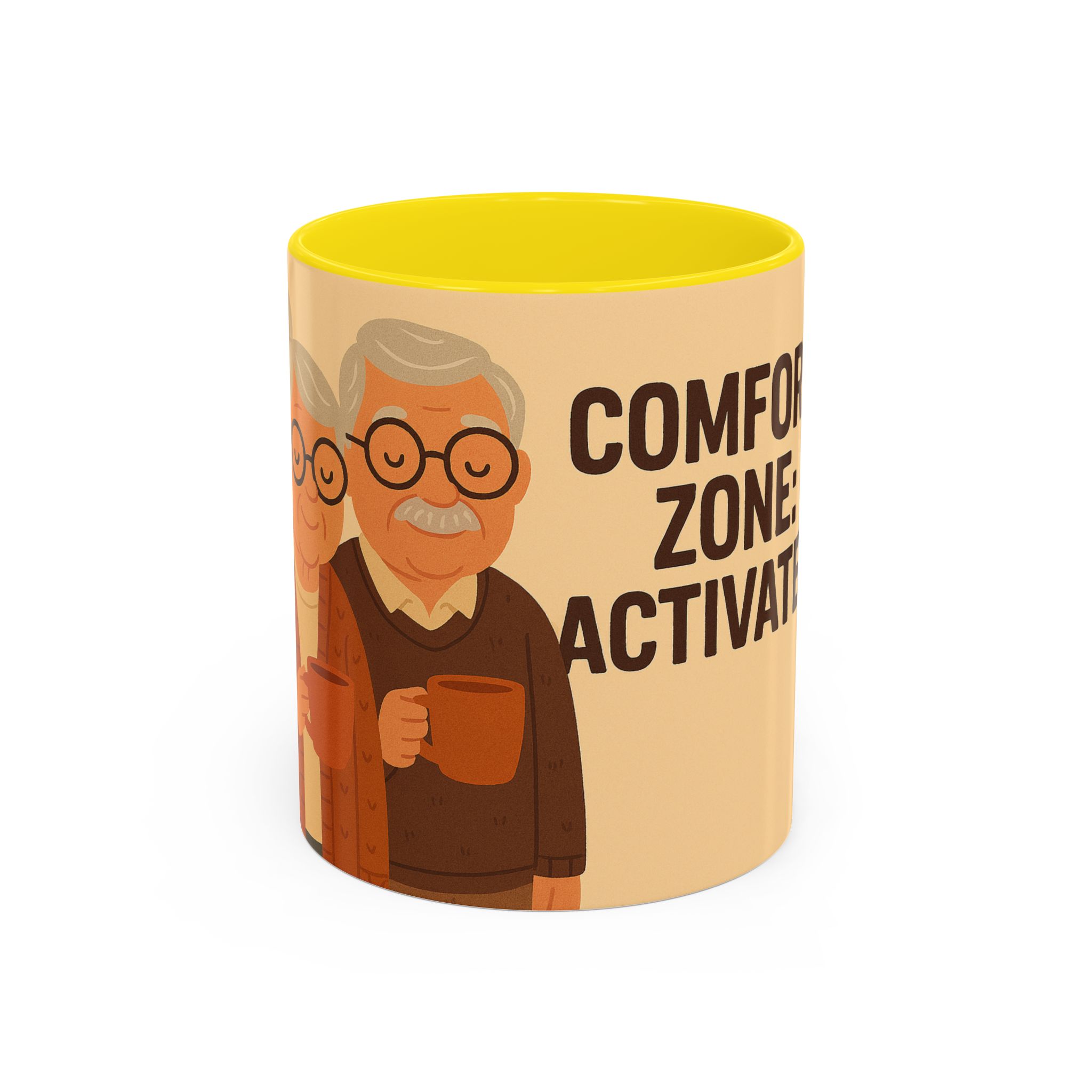 Comfort Zone Activated Grandpa Mug | Accent Coffee Mug 11oz 15oz - Image 25