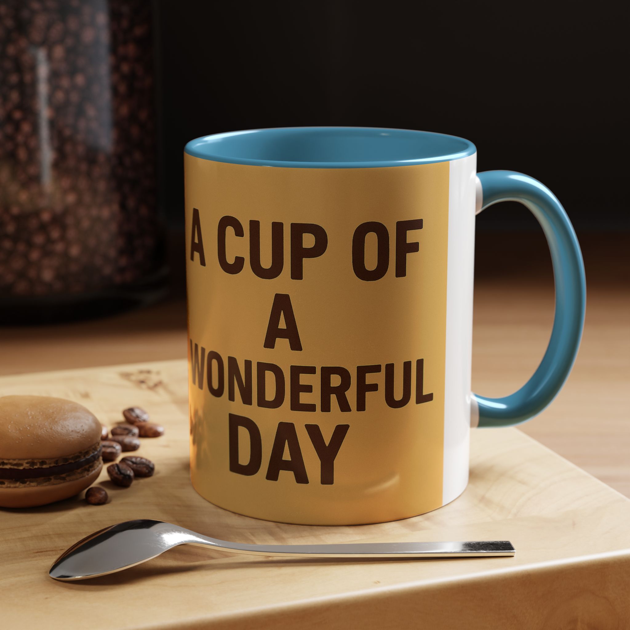 Coffee Mug — "A Cup of Sunshine, A Wonderful Day" Ceramic Accent Mug (11/15oz) - Image 25